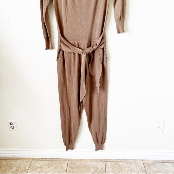 MAJORELLE Tan One-Shoulder Jumpsuit - Picture 7 of 14